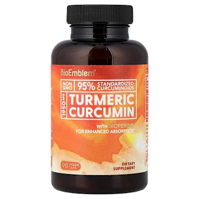BioEmblem, Turmeric Curcumin, 90 Veggie Caps