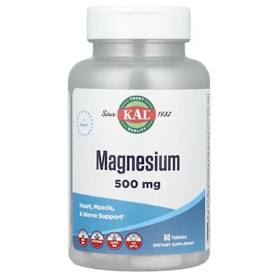 KAL, Magnesium, 60 Tablets