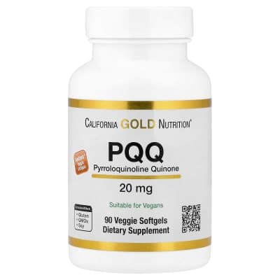 California Gold Nutrition, PQQ, 20 mg, 90 Veggie Softgels