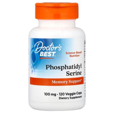 Doctor's Best, Phosphatidyl Serine, 100 mg, 120 Veggie Caps