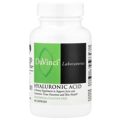 DaVinci Laboratories, Hyaluronic Acid, 60 Capsules (40 mg per Capsule)