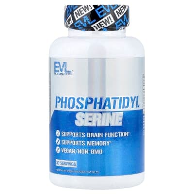 EVLution Nutrition, Phosphatidyl Serine, 60 Veggie Capsules (150 mg per Capsule)