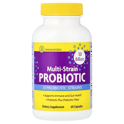 InnovixLabs, Multi-Strain Probiotic, 60 Capsules