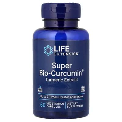 Life Extension, Super Bio-Curcumin® Turmeric Extract, 60 Vegetarian Capsules (400 mg per Capsule)