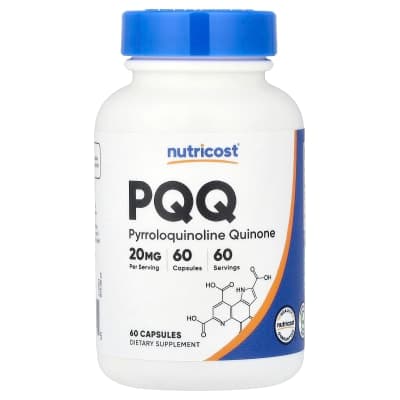 Nutricost, PQQ, 20 mg, 60 Capsules