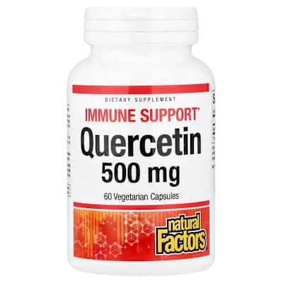 Natural Factors, Quercetin, 500 mg, 60 Vegetarian Capsules