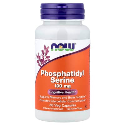 NOW Foods, Phosphatidyl Serine, 60 Veg Capsules