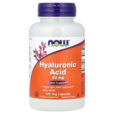 NOW Foods, Hyaluronic Acid , 50 mg, 120 Veg Capsules