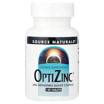 Source Naturals, OptiZinc®, 120 Tablets