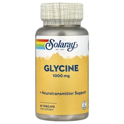 Solaray, Glycine , 1,000 mg , 60 VegCaps