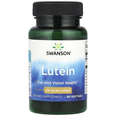 Swanson Vitamins, Lutein, 40 mg, 60 Softgels