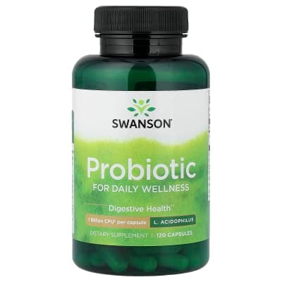 Swanson Vitamins, Probiotic, 120 Capsules (1 Billion CFU per Capsule)