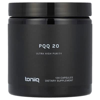 Toniiq, PQQ 20, 120 Capsules (20 mg per Capsule)